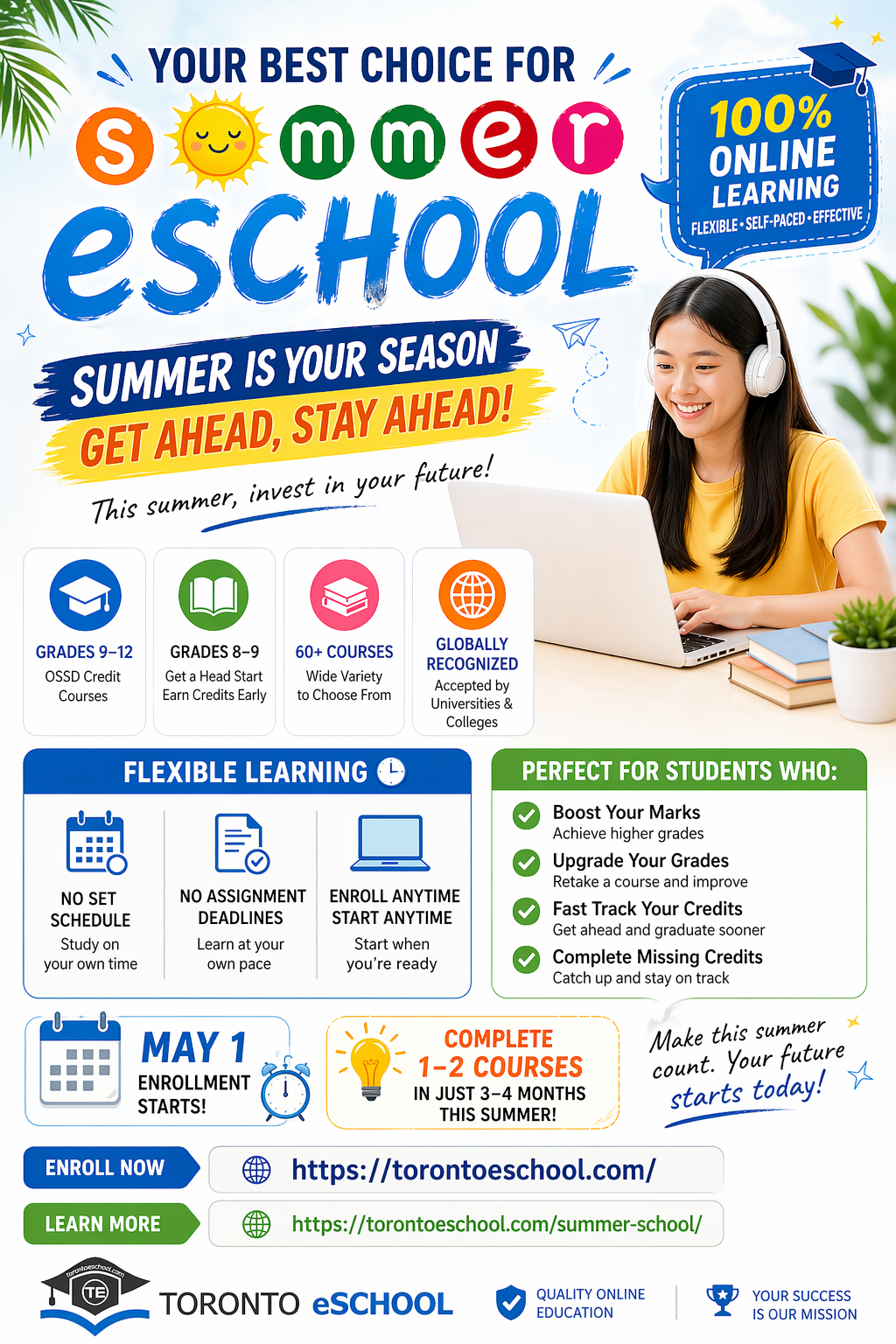 2026 OSSD Summer Credit Courses