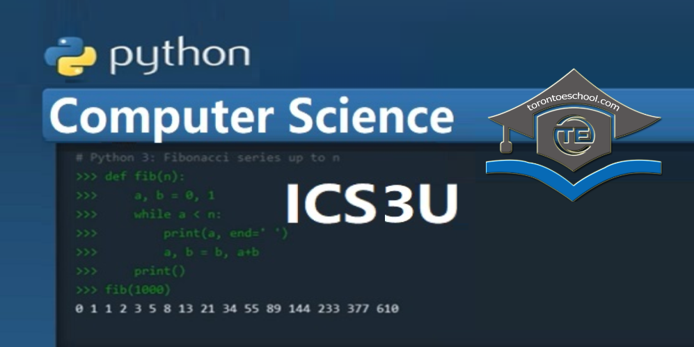 ICS3U Computer Science Grade 11
